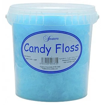 Fosters Blue Candy Floss Tubs (6 x30g)
