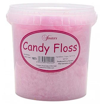 Fosters Pink Candy Floss Tubs (6 x 30g)