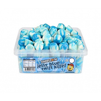 Sweetzone Jelly Blue Twist Kisses 700g