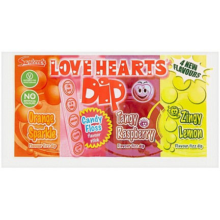 Swizzels Love Hearts Double Dip Single Swizzels Love Hearts Double Dip Single