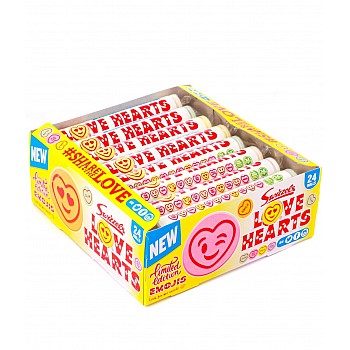 Swizzels Giant Love Hearts Rolls Swizzels Giant Love Hearts Rolls