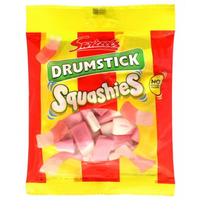 Drumstick Squashies - Original Raspberry & Milk Flavour