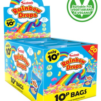 Swizzels Rainbow Drops Mini Bags (10g) Single