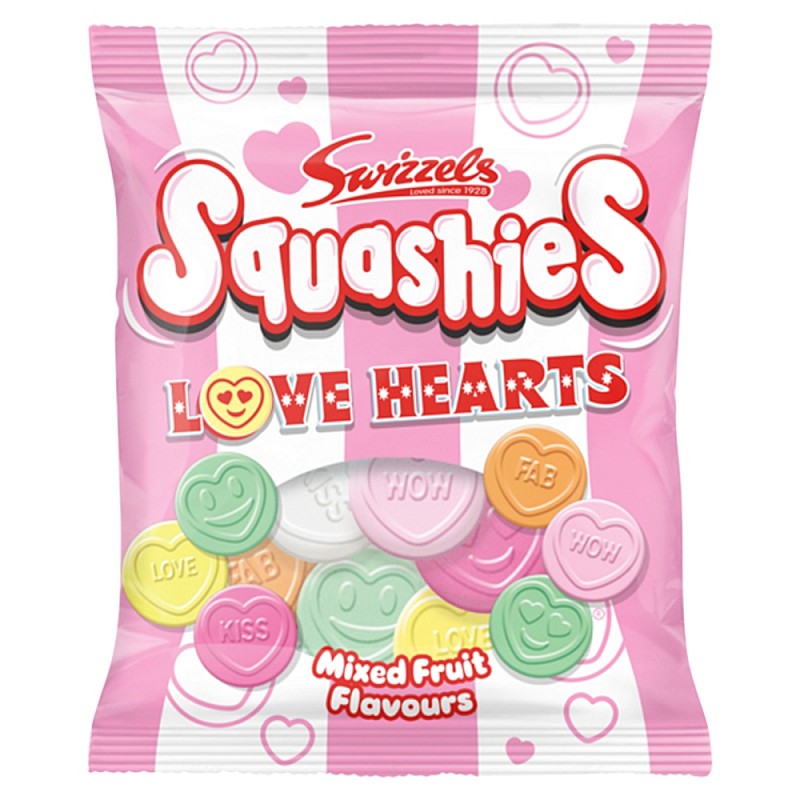 Swizzels Love Hearts Squashies Swizzels Love Hearts Squashies