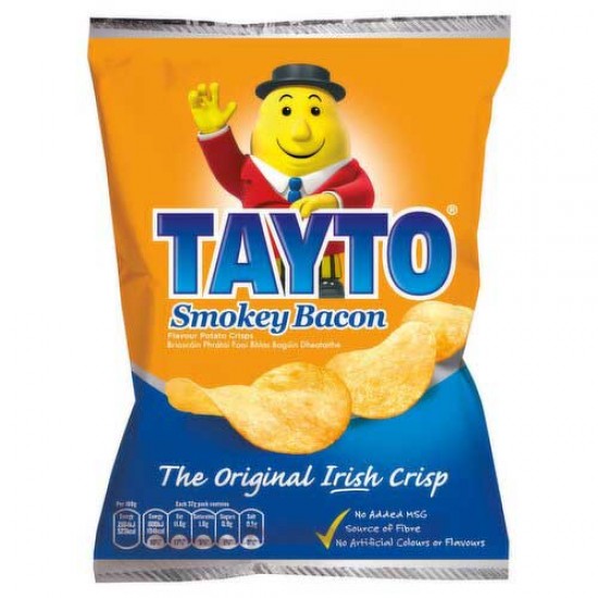 Tayto Cheese Smoky Bacon (50 x 37g)