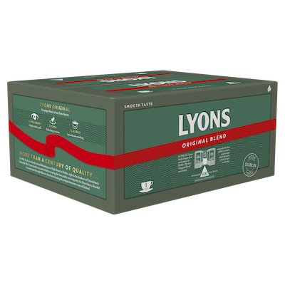 Lyons Original Blend 600 1 Cup Catering Tea Bags