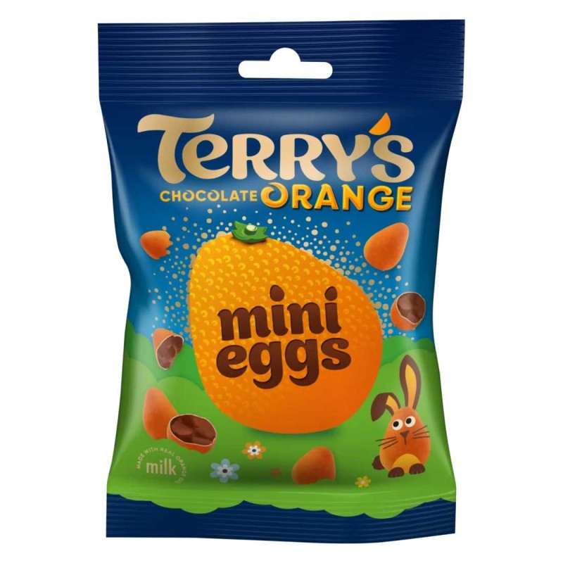 Chocolate Orange Milk Mini Eggs Single 70g