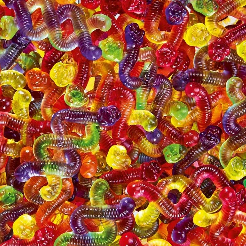 Trolli Squiggle Twist Worms 1kg Bag