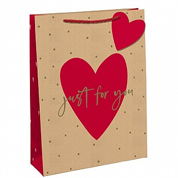 Just for You Kraft Large Gift Bag