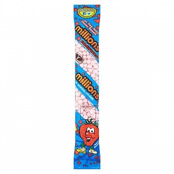 Millions Strawberry Tube 65g