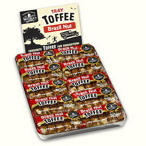 Walkers Brazil Nut Toffee Tray Pack Walkers Brazil Nut Toffee Tray Pack