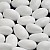 White Pearlised Sugared Almonds – 1kg