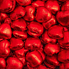 Foil Wrapped Milk Chocolate Hearts - Red - 1kg