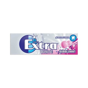 Extra White Bubblemint Flavour Sugarfree Chewing Gum
