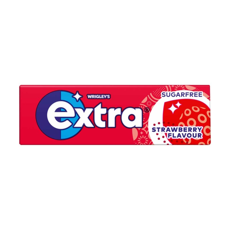 Extra Strawberry Sugarfree Chewing Gum