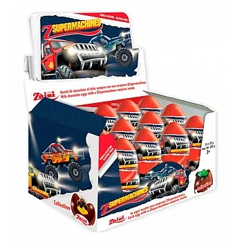 Zaini Supermachines Surprise Chocolate Eggs