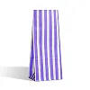 Purple Stripe Pick n Mix Paper Bags