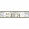 Confirmation Dove Foil Banner - 2.7m