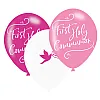 First Holy Communion Pink Balloons 11" (6pk)