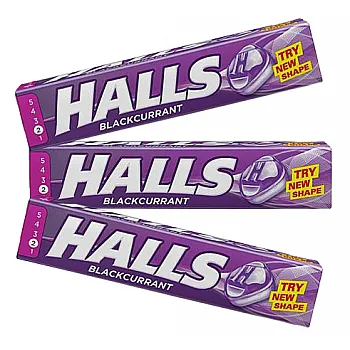 Halls Mentho-Lyptus Blackcurrant