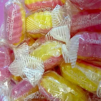 Rhubarb & Custard Wrapped Sweets