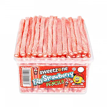Sweetzone Fizzy Strawberry Pencils